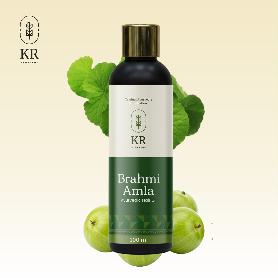 KR Ayurveda Brahmi Amla Ayurvedic Hair Oil