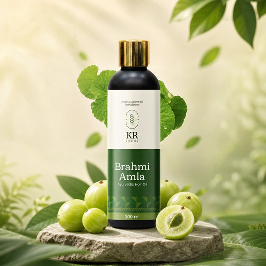 KR Ayurveda Brahmi Amla Ayurvedic Hair Oil